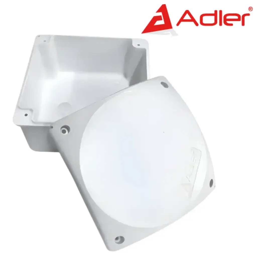 Caja Plástica de Registro IP65 10x10 ADLER