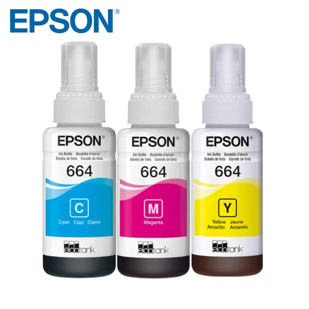 Kit de 3 tintas 664 EPSON ORIGINAL