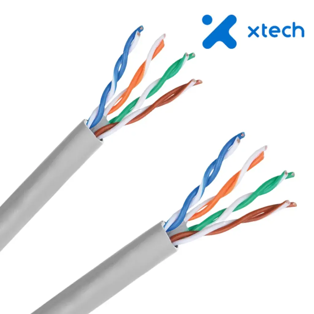Cable de RED UTP para internet CAT6 Interior 1M