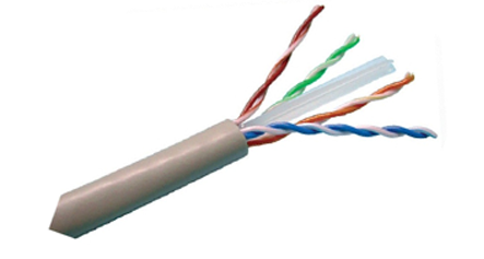 Cable de RED UTP para internet CAT6 Interior 1M