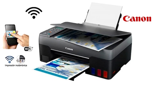 Impresora Multifuncional Inalámbrica Canon G3160