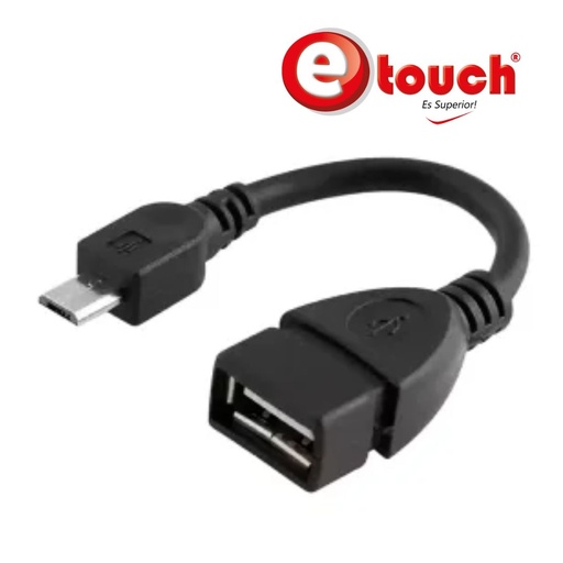 Adaptador OTG tipo "V8" a USB ETOUCH
