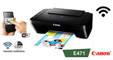 Impresora Inalámbrica Multi Función CANON E471