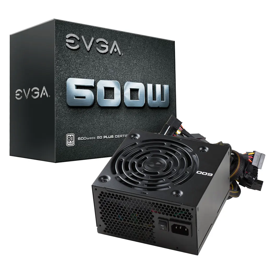 Fuente de poder EVGA 600W 80Plus