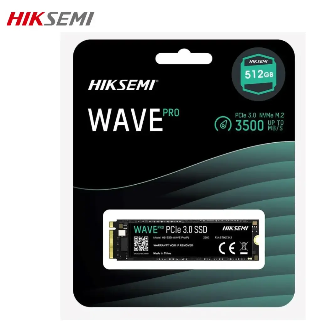 Disco Duro  Solido SSD PCI  512GB Hiksemi