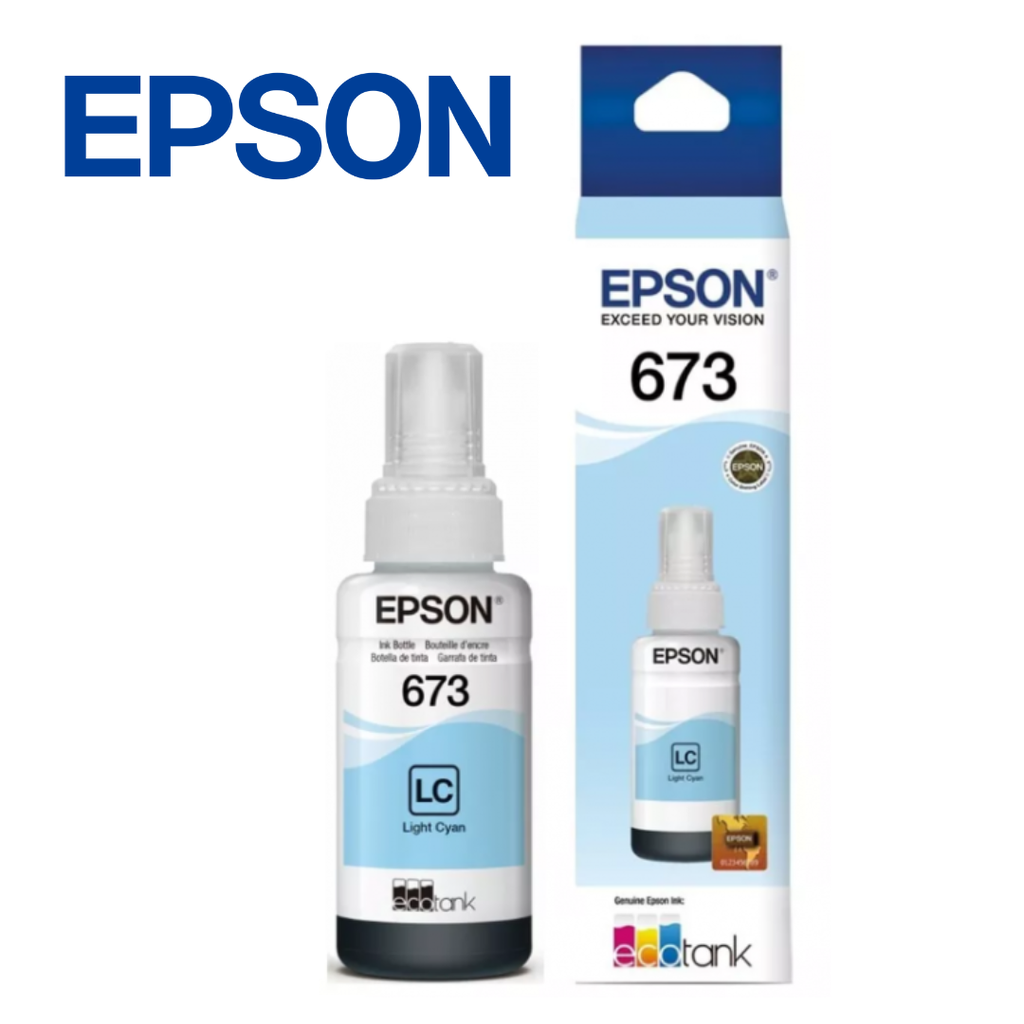 Tinta EPSON T673 Azul Claro Original