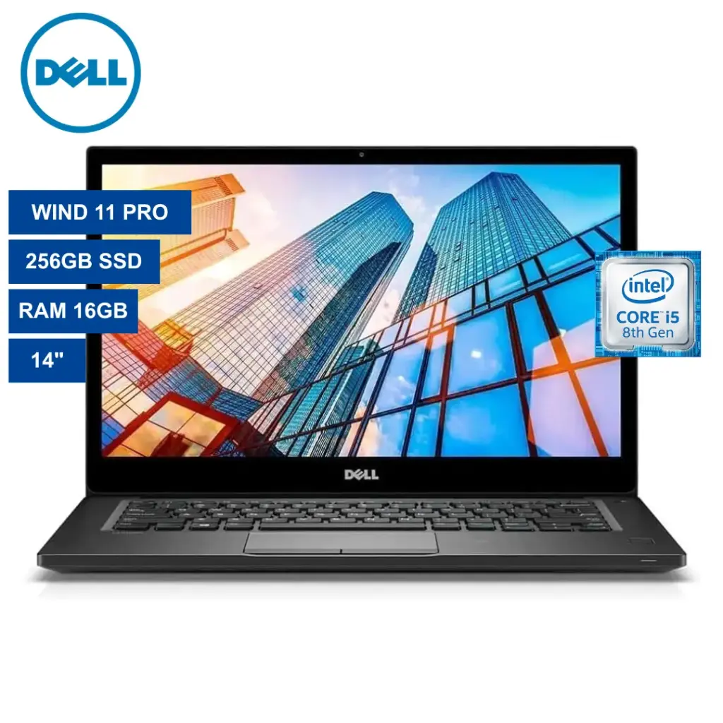 Laptop DELL Intel Core i5 8GN Latitude 7490 Remanufacturada