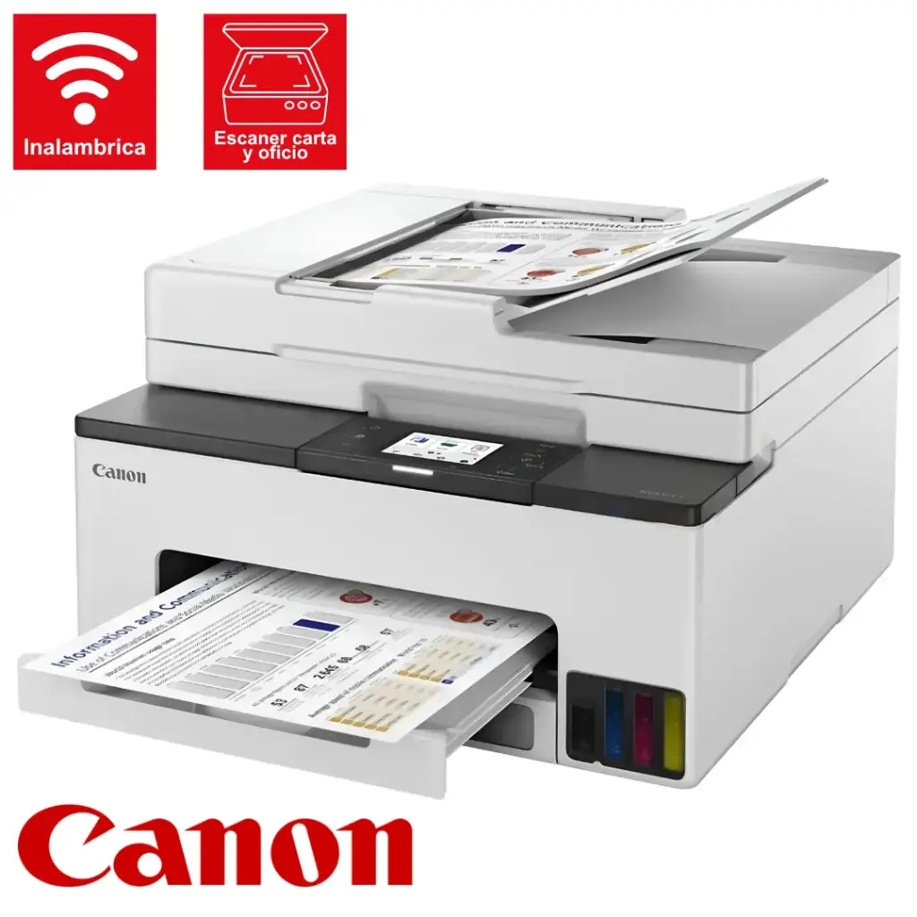 Impresora Multifuncional Inalámbrica CANON MAXIFY GX2010