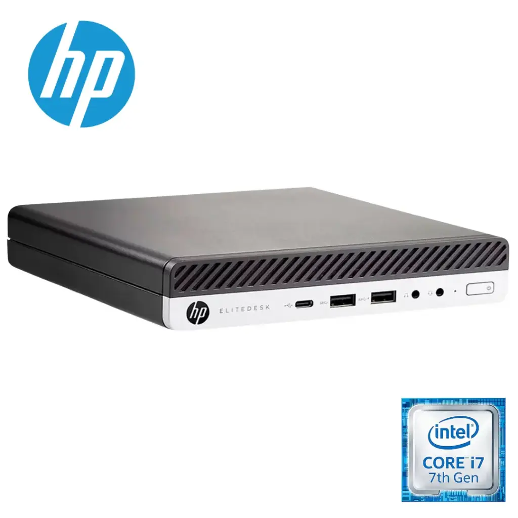  Mini CPU HP Core i7 7GN PRODESK Remanufacturado