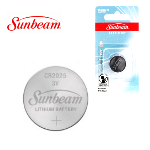 Batería  De Litio 3V SUNBEAM