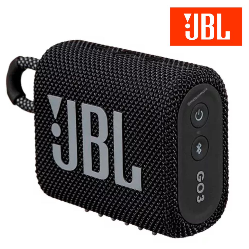 Bocina Inalámbrica JBL ORIGINAL GO3 Resistente al agua Negro