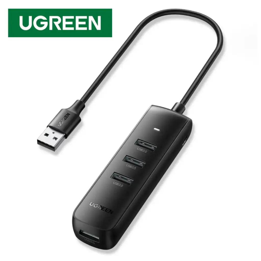 HUB de 4 puertos USB 3.0 UGREEN 5Gbps CM416