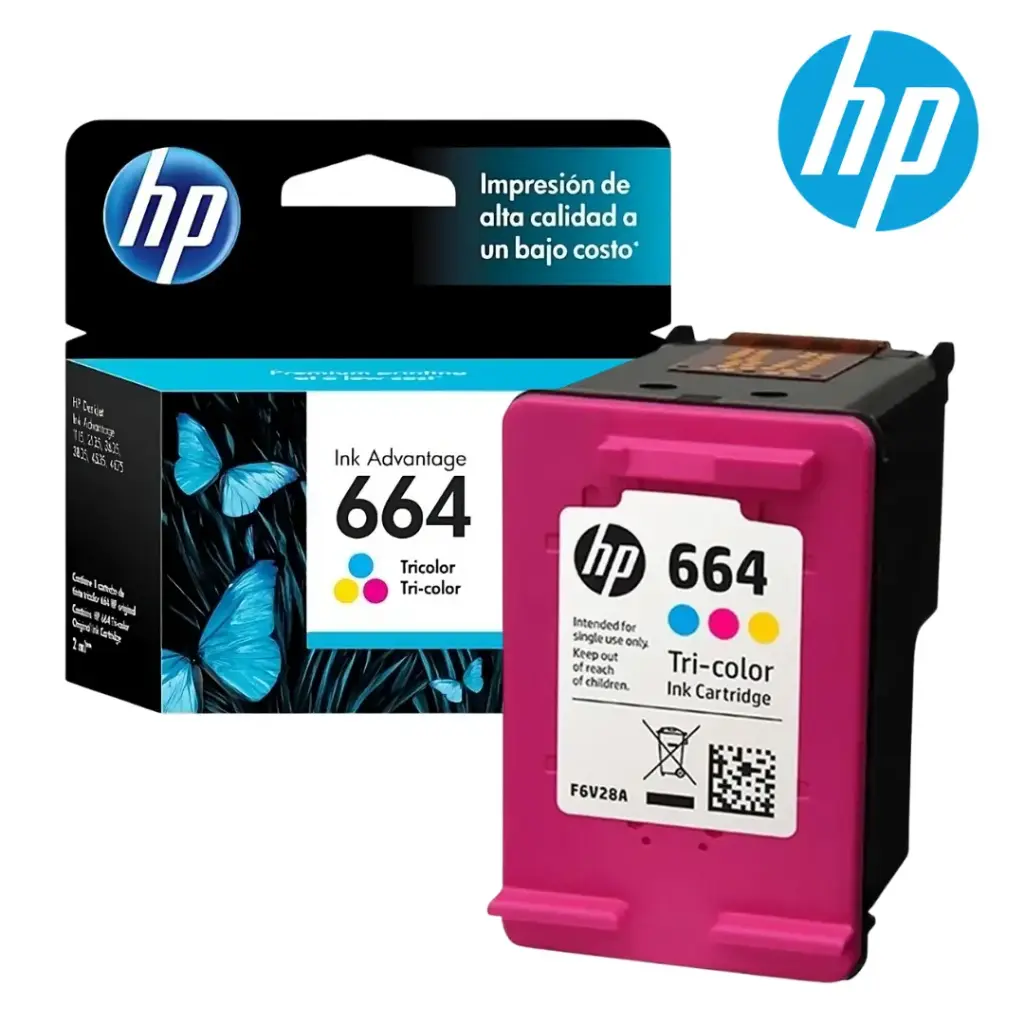 CARTUCHO ORIGINAL HP 664 COLOR