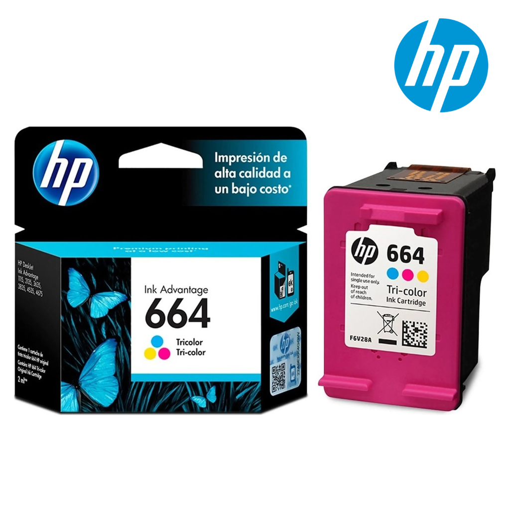CARTUCHO ORIGINAL HP 664 COLOR