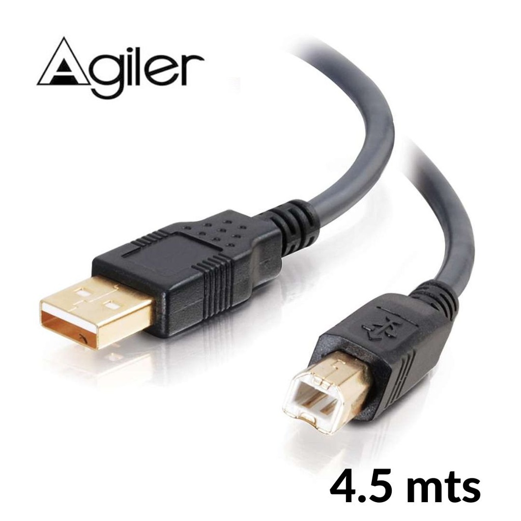 Cable para Impresora 4.5m AGILER  AGI-1315