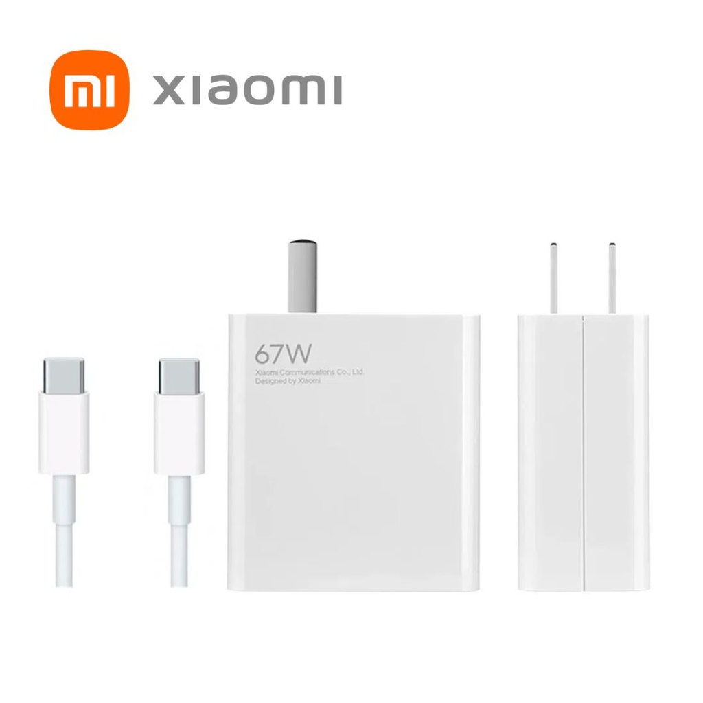 Cargador XIAOMI Tipo "C" Carga Rapida 67W