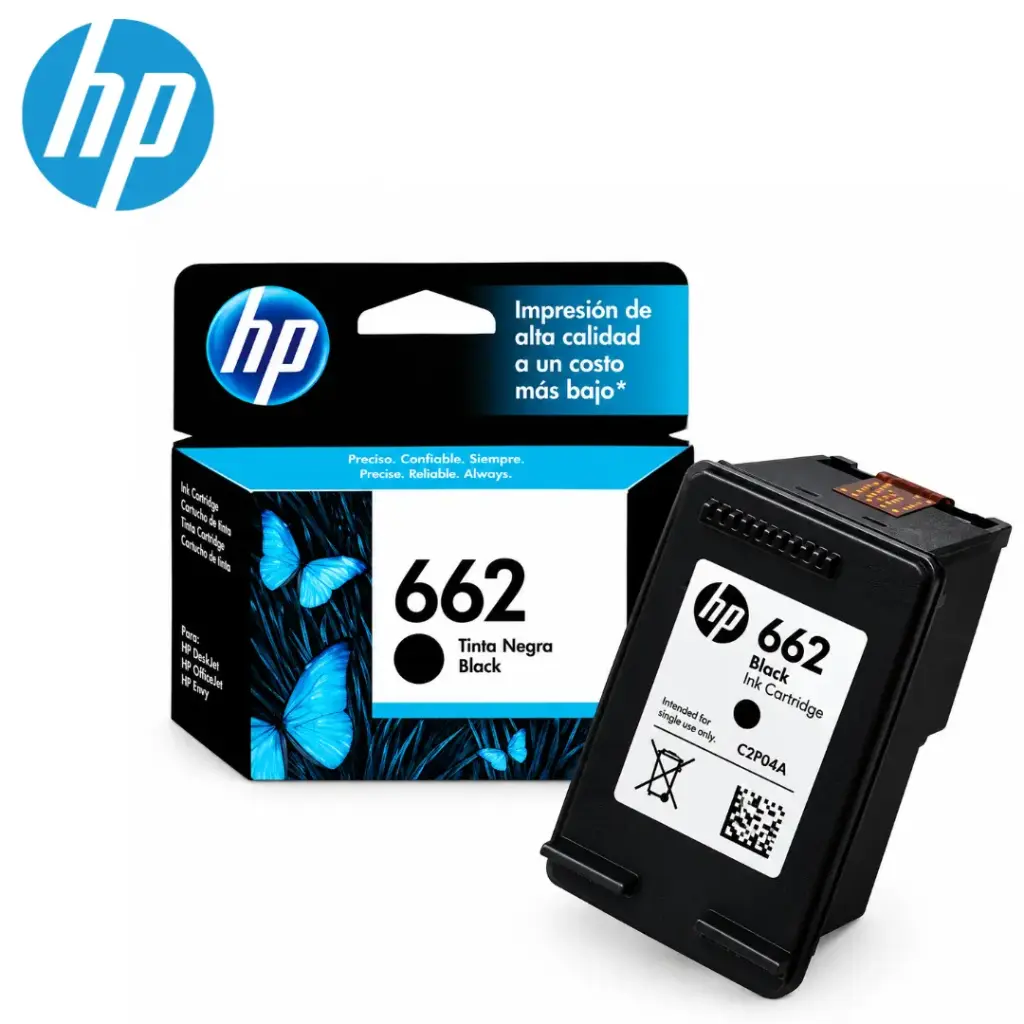 Cartucho Original HP 662 Negro