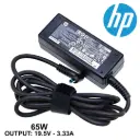 Cargador ORIGINAL HP para Laptop 19.5V 3.33A 65W Punta Celeste