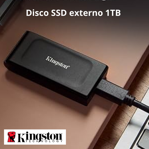 Unidad de Estado Solido SSD Externo 1TB KINGSTON
