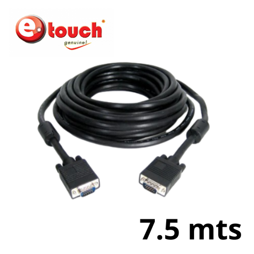 Cable SVGA Macho-Macho 7.5 mts ETOUCH