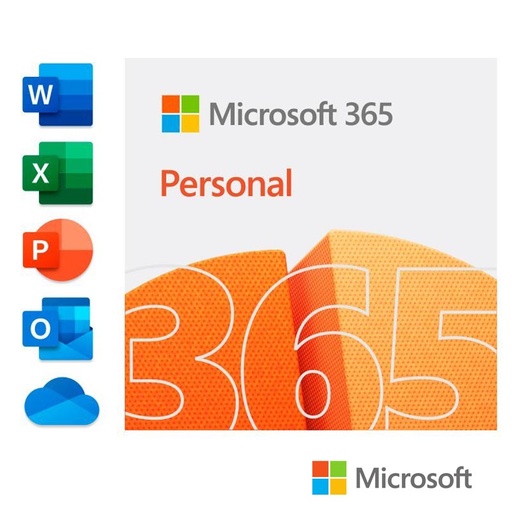 Microsoft Office 365, licencia 1 año, 5 dispositivos
