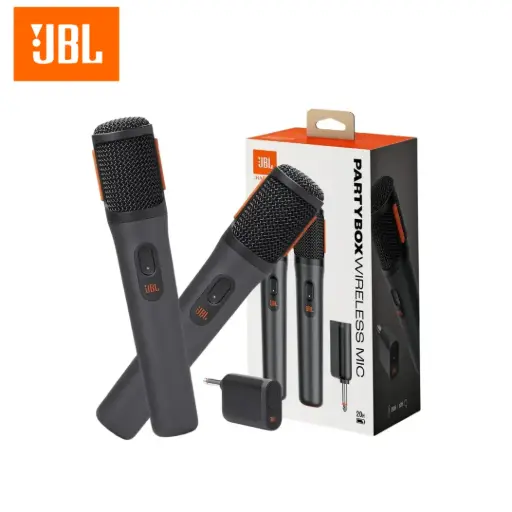 Dúo de Micrófonos JBL Inalámbricos PARTYBOX