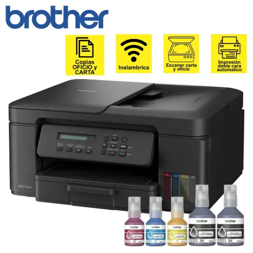 [E-E2 / 1 Exh] Impresora Multifuncional Inalámbrica BROTHER DCP-T730DW