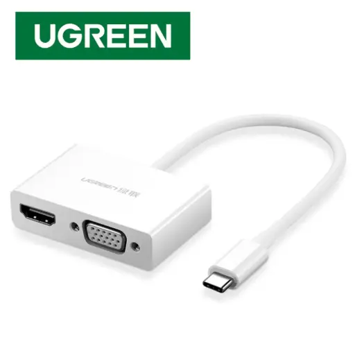 [C-C.9.. / 1 Eb] Convertidor USB-C a HDMI + VGA UGREEN 30843