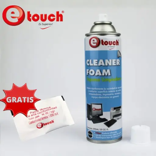 [B-B10 3EB] Espuma Limpiadora ETOUCH 590ML 20oz.