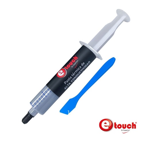 Pasta Térmica ETOUCH ALTA CONDUCTIVIDAD 6.0W/m-K 30grs