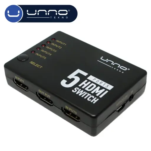 [Exh] Switch HDMI UNNO HB1203BK