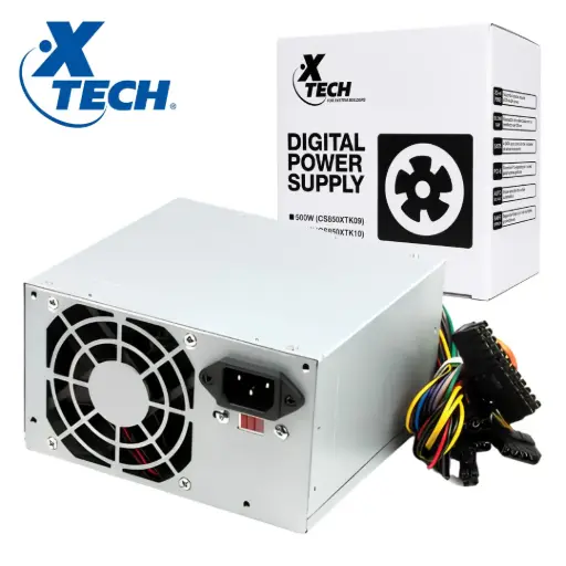 [C-C4 1EB] FUENTE DE PODER XTECH 500W