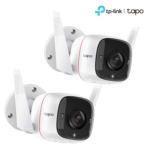 Kit de 2 Cámaras de Seguridad Inalámbricas 2K