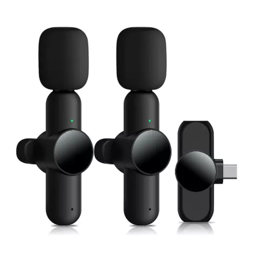 Combo de Micrófonos inalámbricos de solapa  