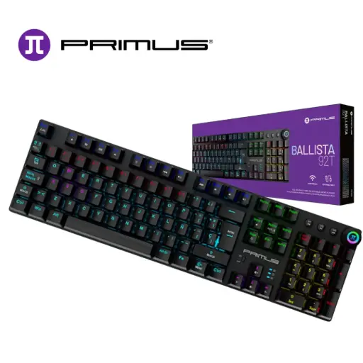 Teclado Mecánico Gamer PRIMUS BALLISTA 92T