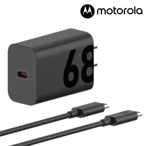 Cargador MOTOROLA TurboPower 68W Tipo "C" 