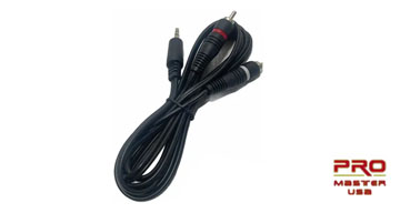 Extensión RCA 3.5mm