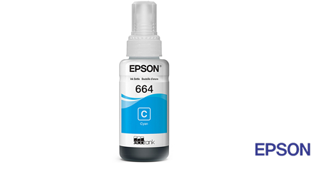 Tinta EPSON 664 Azul Original