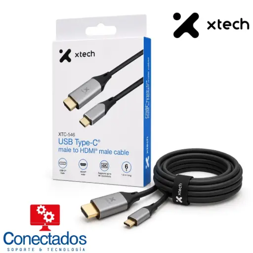 Cable USB-C a HDMI XTECH XTC-546