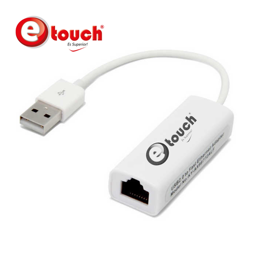 Adaptador de RED USB-Rj45 ETOUCH