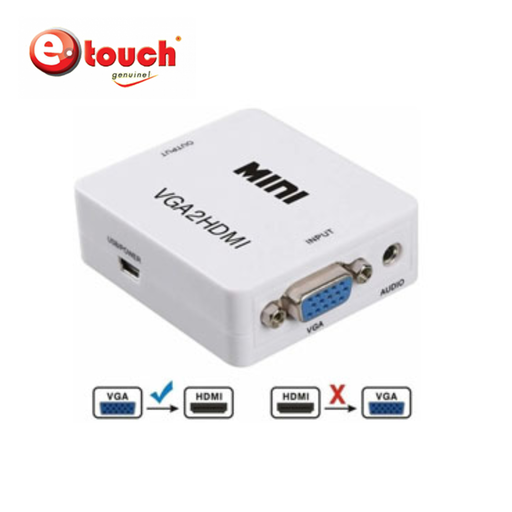 Adaptador VGA a HDMI ETOUCH