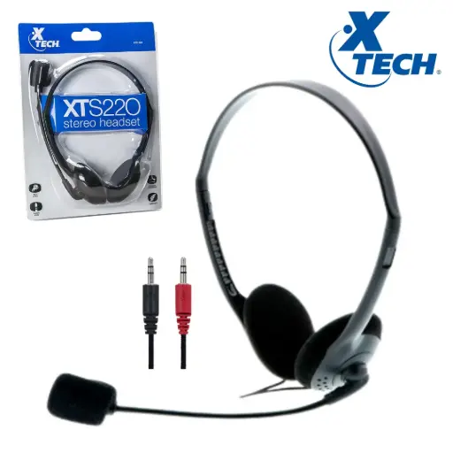 Audifono XTECH 3,5mm XTS-220
