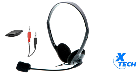 Audifono XTECH 3,5mm XTS220