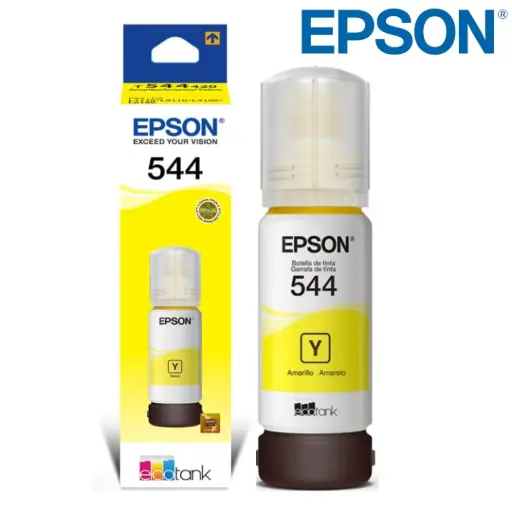 [Estante B-B.3. / 3 Exh.] Tinta EPSON T544 Amarillo Original