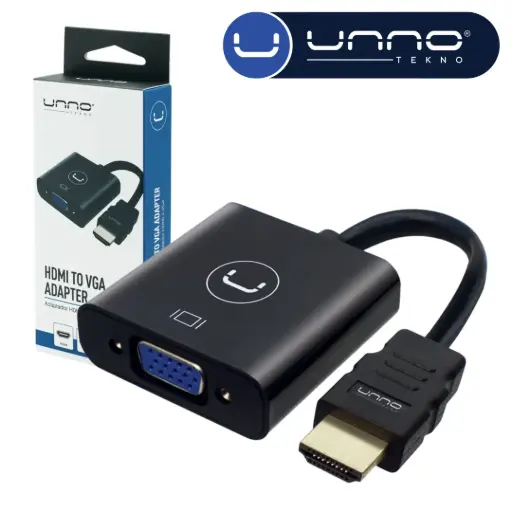 [C-C15 / 3.Exh.] Adaptador HDMI a VGA UNNO AD4202BK