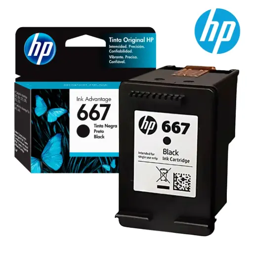 [Exh.2,] Cartucho Original HP 667 Negro