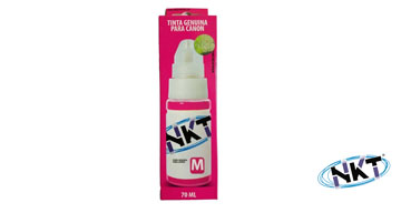 Tinta genuina NKT para canon Magenta