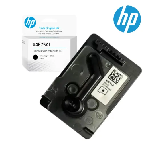 Cabezal HP Original X4E75AL Negro