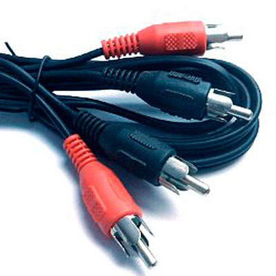 Cable de RCA 2Plug a 2plug  de1.5m