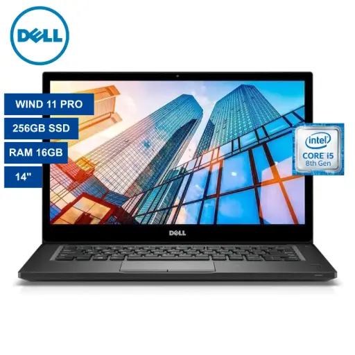 [.A-A8.] Laptop DELL Intel Core i5 8GN Latitude 7490 Remanufacturada